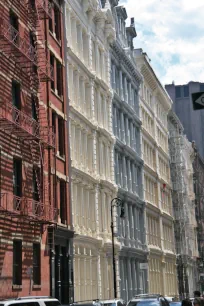 Cast-Iron Buildings in SoHo