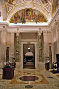 The rotunda of the Morgan Library, New York