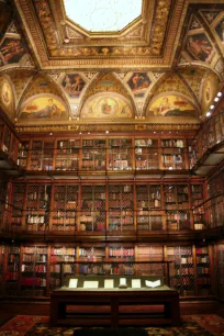 The rotunda of the Morgan Library