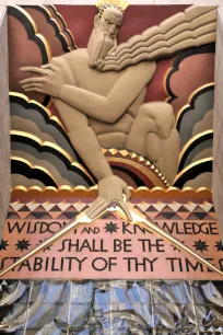 Knowledge and Wisdom Relief, Rockefeller Center