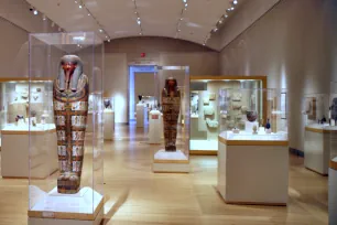 Egyptian gallery, Museum of Art in Brooklyn, New York City