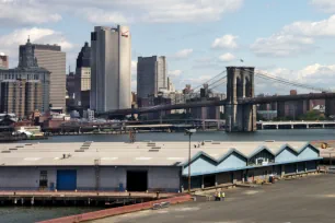 Pier at Brooklyn Bridge