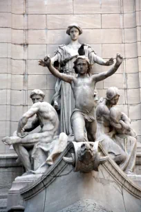 Maine Monument, Columbus Circle, New York City