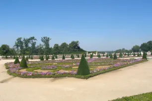 Geometric Gardens of the South Parterre in Versailles