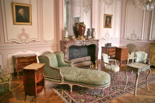 Period room in Musée Carnavalet, Paris