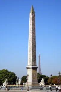 Rostral streetlamp at the Place de la Concorde in Paris