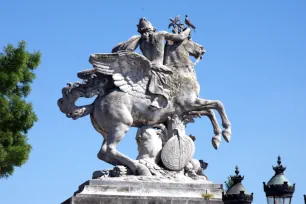 Mercury riding Pegasus, Tuileries, Paris