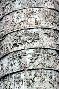 Relief on the Vendôme column in Paris