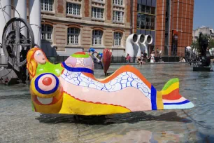 The Mermaid, Stravinsky Fountain, Paris