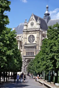 Saint-Eustache seen from the Forum, Paris