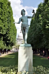 Greek actor, Jardin du Luxembourg, Paris