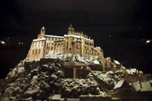 Mont-Saint-Michel scale model at the Musée des Plans-Relief in Paris