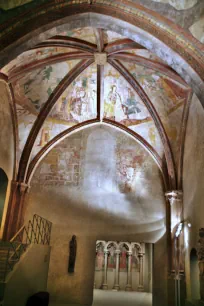 Ceiling frescoes, Cité de l'Architecture, Paris