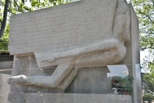 Tomb of Oscar Wilde, Père-Lachaise cemetery, Paris