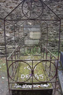 Grave of Edgar Degas at the Montmartre Cemetery in Paris