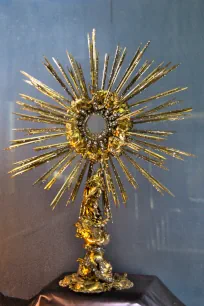 Prague Sun, a monstrance in the treasury of Loreto