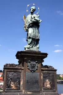 St. John of Nepomuk, Charles Bridge