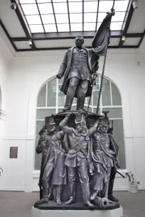 Marshal Radetzky Monument, Lapidarium, Prague