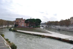 The Tiber Island in Rome