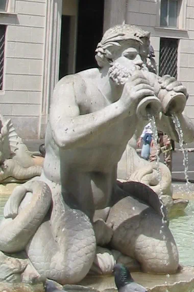 Fontana del Moro, Navona Square, Rome