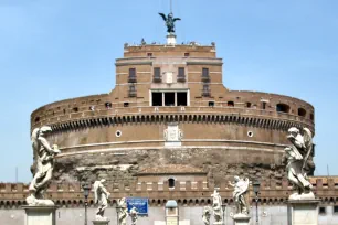 Castel Sant'Angelo seen from the Ponte Sant'Angelo