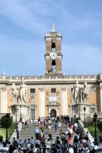 The Campidoglio Square in Rome