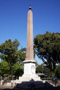 Obelisk at the Pincio Gardens in Rome