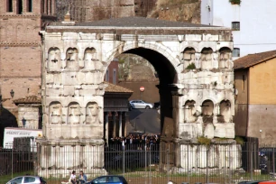 Arch of Janus Quadrifrons, Rome