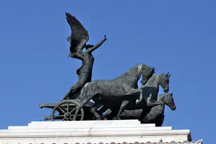 Quadriga atop the Victor Emmanuel II Monument, Rome