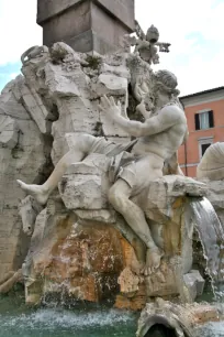 Danube, Fountain of the Four Rivers, Rome