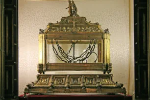 The chains of St. Peter in the San Pietro in Vincoli church in Rome