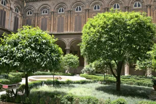 Courtyard of the Palazzo Doria Pamphilj in Rome