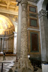 Easter Candle stand, St. Paul outside the Walls