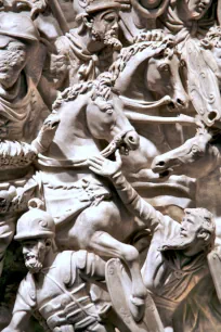 Detail of the Sarcophagus of Portonaccio, Palazzo Massimo, Rome