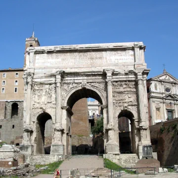 Arch of Septimius Severus, Rome