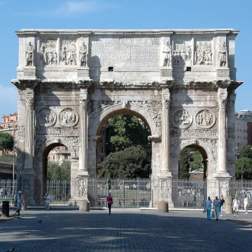 Arch of Constantine, Rome