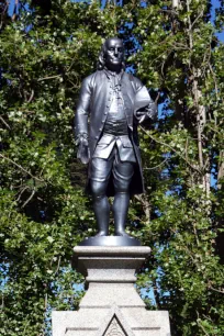 Benjamin Franklin Statue, Washington Square Park, San Francisco