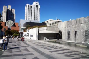 Waterfall at Yerba Buena Gardens, San Francisco