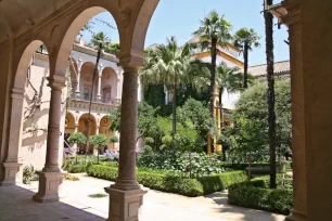 Large Garden in the Casa de Pilatos in Seville