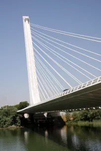 Alamillo Bridge, Seville, Spain