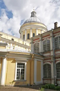 Dome of the Trinity Cathedral, Alexander Nevsky Monastery, St. Petersburg, Russia