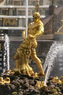 Samson Fountain, Grand Cascade, Peterhof