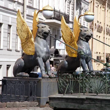 Bank Bridge, St Petersburg