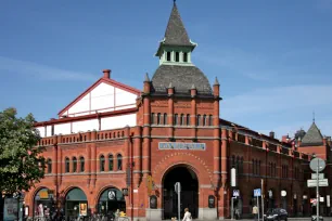 Östermalms Salhuhal, a food market hall in Stockholm