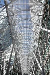 Brookfield Galleria's glass vault, Toronto