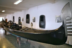 Gondola of Peggy Guggenheim, Museo Storico Navale, Venice