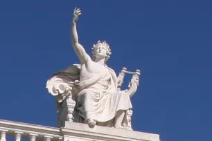 Statue of Apollo, Burgtheater, Vienna