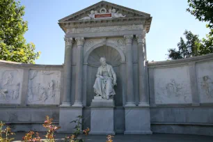 Grillparzer Monument, Volksgarten