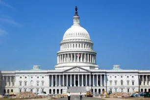 East Facade of the US Capitol in Washington DC