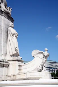 Statue of Columbus on the Columbus Memorial Fountain, Washington DC